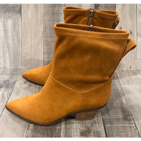 Franco Sarto Women’s Sammi Ankle Bootie – Whiskey Tan | Size 7 - Picture 2 of 15